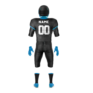 Uniforme de fútbol americano sublimado al por mayor para hombre, logotipo personalizado, transpirable, de secado rápido, conjunto deportivo de élite para partidos, al por mayor - Product Image 3