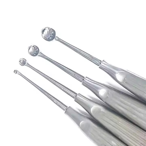 Cureta Ósea Premium de Acero Inoxidable para Fusión Espinal, Herramienta Reutilizable para Ortopedia y Neurocirugía, Cuchara Ósea para Reconstrucción Espinal - Product Image 2