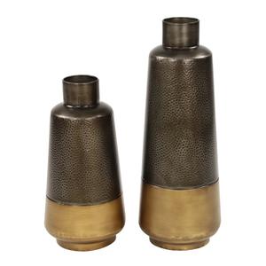 Florero de Metal de Diseño Contemporáneo, Elegante Artículo de Decoración Interior para el Hogar y la Oficina - Product Image 2