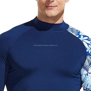 เสื้อป้องกันผดผื่นพิมพ์ลายสแปนเด็กซ์แขนยาวสำหรับผู้ชายและผู้หญิง - Product Image 5