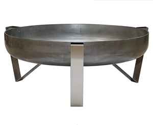 Brasero extérieur en métal pour barbecue, foyer à bois, chauffage de jardin et camping - Product Image 2