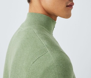 ออกแบบเสื้อสเวตเชิ้ตคอตั้งแบบซิป ¼ ตัว พร้อมซิปแบบกอล์ฟ - Product Image 5