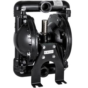 Pompa Idraulica a Doppia Membrana in Alluminio Azionata ad Aria, Ingresso/Uscita 1'', 35 GPM Max, 120 PSI, Membrana in Nitrile QBY4 25L - Product Image 3