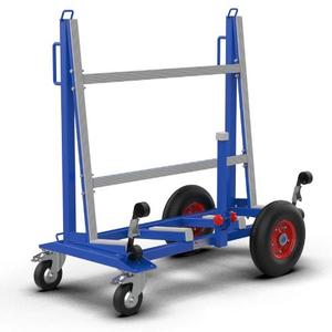Chariot intelligent pour le transport et le stockage de dalles ou de feuilles de matériaux dans les entrepôts, les ateliers, les usines et les chantiers. - Product Image 2