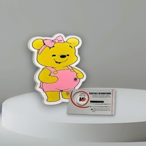 แผ่นติดขนตาแม่เหล็กอะคริลิคกันน้ำลายดอกไม้รูปหัวใจเพชรผีเสื้อหมีเท็ดดี้ แบรนด์ส่วนตัว ใช้ซ้ำได้ เป็นมิตรกับสิ่งแวดล้อม - Product Image 4