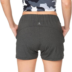 Shorts Sculptants Taille Haute à Effet Scrunch Séchage Rapide pour Femme – Pantalons de Yoga Effet Peau de Pêche pour Course, Sport et Fitness – Vente en Gros 2026 - Product Image 3