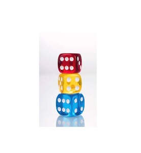 Epoxy Resin Square 16mm 6 Sided D6 Dice DND Games Bar <b>Party</b> Hotel Board Game Custom Adult Game Engrave Red White For Custom Size - Product Image 1