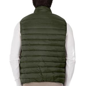 Chaleco acolchado de alta calidad con logotipo personalizado, chaqueta sin mangas, chalecos, chaleco acolchado transpirable, bolsillos para hombres con chaleco con cremallera - Product Image 2