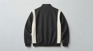 MEN PREMIUM SIDE CALLIGRAPHY COTTON <b>JACKET</b> CASUAL STREETWEAR <b>ZIP</b> <b>UP</b> <b>JACKET</b> - Product Image 2