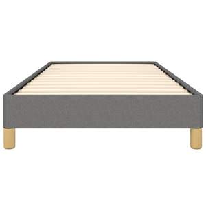 โครงเตียงไม้เอ็นจิเนียร์โพลีเอสเตอร์สีเทาเข้ม หุ้มเบาะ ขนาด Twin XL ประเภทสินค้า - Product Image 5