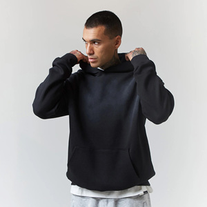 Sudadera con Capucha de Alta Calidad para Hombre, Diseño Urbano, 100% Algodón, Impresión Puff, 450 g/m², Sudadera Unisex para Gimnasio - Product Image 1