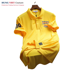 Collection d'été Hommes unis pour logo personnalisé Unisex pour chemise Uniform Streetwear Quick Dry Cotton Spandex Blend Dobby - Product Image 4