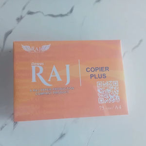 Papel para copiadora tamaño A4, 75 GSM, que garantiza una definición de impresión superior y una larga duración de los documentos. Proveedor indio. - Product Image 1