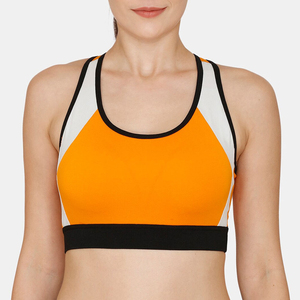 2026 <b>Elite</b> Women Bra New Style Medium Support Eco-Friendly Breathable Gym Fitness Yoga Padded Spandex/Nylon Seamless Custom Bra - Product Image 1