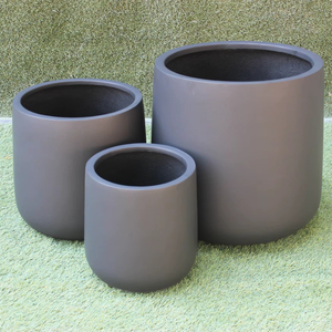 KNT Creations PL B-217 Ensemble de jardinières pour plantes d'intérieur, plantation directe, plantes artificielles, légères, durables, sculptées à la main - Product Image 1