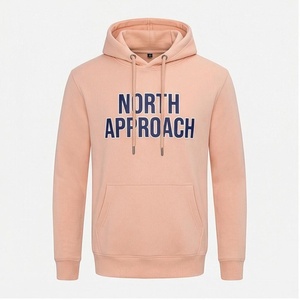 เสื้อฮู้ดดี้ผู้ชายทรงปกติ ผ้าฝ้ายเฟรนช์เทอร์รี่ สวมใส่สบาย มีกระเป๋าหน้า เหมาะสำหรับใส่ในฤดูใบไม้ร่วง - Product Image 1