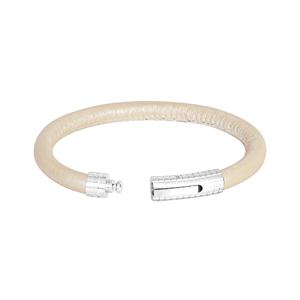 Prix abordable disponible Fabriqué en Inde Bracelet en cuir nappa cousu à la machine à porter quotidiennement - Product Image 2