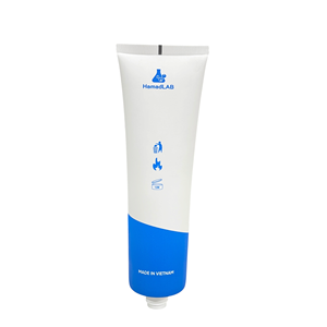 Envase de Plástico Blanco para Cosméticos, Tubo para Mascarillas con Tapa de Rosca, Impresión Serigráfica, 100g, Diseño Personalizado para Cuidado de la Piel y Rímel - Product Image 3