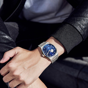 <span class=keywords><strong>Montre</strong></span> mécanique <span class=keywords><strong>automatique</strong></span> de luxe en acier inoxydable personnalisée CARNIVAL ODM/OEM avec cadran à aiguilles 24 heures pour hommes - Product Image 6