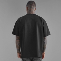 NOUVEAU T-shirt Homme Personnalisé en Coton Épais Respirant et Écologique, Coupe Ample et Oversize, Style Streetwear