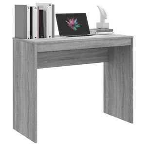 Bureau Sonoma gris 35,4 x 15,7 x 28,3 pouces en bois d'ingénierie pour ordinateur - Product Image 4