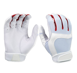 ถุงมือตีเบสบอลหนังนิ่มคุณภาพสูง ยี่ห้อ CAPTAIN INDUSTRY สีโลโก้ตามสั่ง สำหรับมือขวา ระบายอากาศได้ดี น้ำหนักเบา - Product Image 6