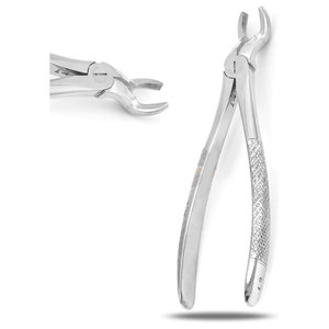 Forceps d'extraction dentaire # Instruments chirurgicaux dentaires professionnels F3P Premium en acier inoxydable pour extraction manuelle des dents, certifiés CE MOL - Product Image 1