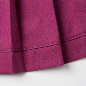 Jupe plissée courte pour femme, couleur unie, taille élastique, confortable, toutes saisons, tissu tissé - Product Image 6
