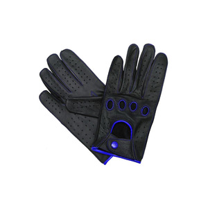 High Performance Cowhide Grain Leather Fancy <b>Driver</b> Heavy Duty Personal Protective Fashionable Outdoor Activities <b>Gloves</b> - Product Image 6