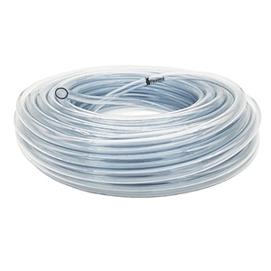 <b>Flexible</b> 12mm Food Grade Transparent PVC Garden Hose Durable Water Tube for Water 100m Level Hose Pipe Thickness 1 mm - Product Image 6
