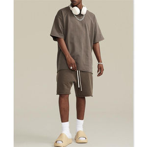 Conjunto de Dos Piezas de Diseño de Marca, Conjunto Deportivo Unisex con Logotipo Personalizado, Conjuntos Deportivos Lavados, Conjunto Deportivo para Hombre - Product Image 6