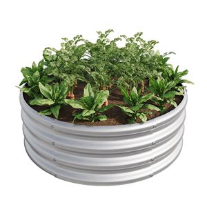 32.08*11.4\" Metal Raised Garden <b>Bed</b> Outdoor Garden Planter Box for Vegetables Backyard Patio Metal Grow <b>Bags</b> for Vegetables - Product Image 1
