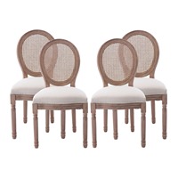 Chaise de salle à manger moderne en bois massif indien sculpté, durable, avec revêtement en coton, pour la maison, le bureau, l'appartement, l'entrepôt à vin, l'atelier
