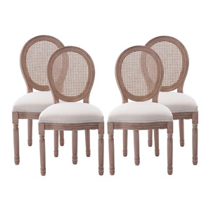 Silla de Comedor Moderna de Madera Maciza Tallada a Mano, Estilo Antiguo Real Indio, Resistente, para Comedor, Hotel, Oficina, Hogar, Bar, Taller, Gimnasio, Parque - Product Image 2