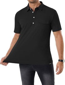 Chemise Homme Premium en Spandex/Polyester avec Poche Anti-Plis, Personnalisable par Broderie et Impression Numérique, Usine OEM ODM - Product Image 2