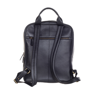 Leather Sports Youth Schoolbag Student Laptop Backpack Casual Knapsack 15 Inch Big Large Capacity <b>Rucksack</b> Bags Custom Branded - Product Image 2