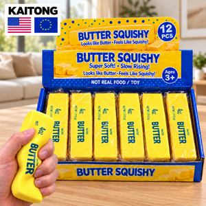 ของเล่นคลายเครียดสำหรับเด็กออทิสติก <span class=keywords><strong>KAITONG</strong></span> ของเล่นสัมผัสแบบสควิชชี่รูปแท่งเนย - Product Image 1