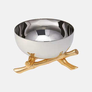Tazón de dátiles metálico para regalar en bodas, aniversarios y ocasiones festivas con un empaque elegante. - Product Image 1