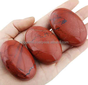 Venta al por mayor pulido jaspe rojo Palmstone piedra semipreciosa natural piedra preciosa curación Reiki y técnica tallada estilo Feng Shui - Product Image 6