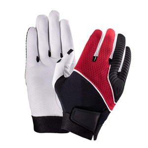 Guantes de racquetball de malla transpirable, palma de cuero antideslizante, soporte seguro para la muñeca, protección atlética para las manos, para deportes en canchas interiores - Product Image 3