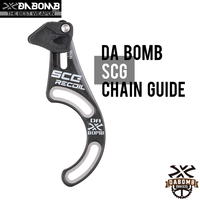 Guide de chaîne de vélo VTT Enduro DABOMB, système ISCG-05, 9-11 vitesses, 28T-36T, 28g, modèle SCG Taïwan, nylon, fibre de carbone, moulé par injection