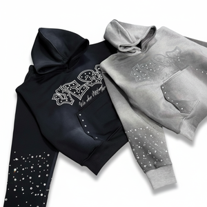 Sudadera con capucha de diseño popular al por mayor, la mejor calidad, la más demandada, con logo bordado, fabricada en fábrica, precio económico. - Product Image 2