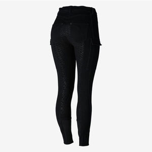 Pantalon d'équitation extensible 4 directions de haute qualité, leggings, collants, vêtements d'équitation en tissu technique au toucher doux - Product Image 4