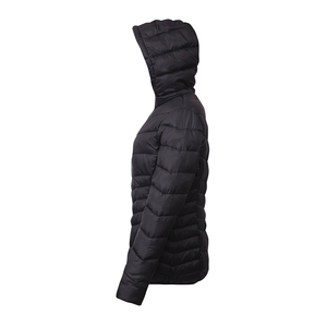 Custom Color Women's Puffer Jacket Cotton Filled Hooded Winter Fashion High Quality Price Quick Dry Breathable Eco-Friendly 100% - Product Image 4