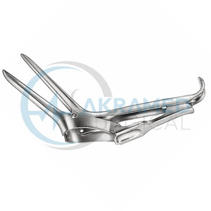 Spéculum vaginal en acier inoxydable de 7 pouces, instrument d'examen gynécologique, outil chirurgical réutilisable pour obstétrique et gynécologie, certifié CE - Product Image 3