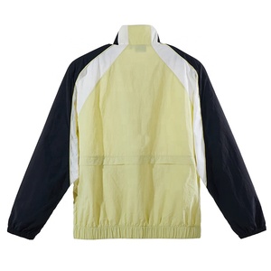 Wholesale Breathable Colorful Windbreaker Jacket For Men Custom Logo Plus Size Waterproof Nylon Windbreaker Jackets - Product Image 4