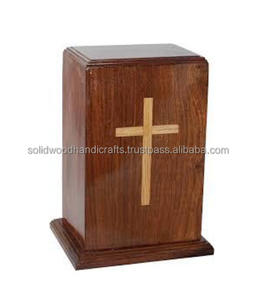 Urna de Madera Hecha a Mano para Cenizas de Adultos, Urnas Funerarias Humanas, Urnas de Entierro de Alta Calidad - Product Image 4