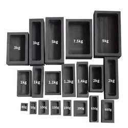 Molde de grafito RA para lingotes, barras largas y saggar, para fundición, fusión y refinación de metales, herramienta de moldeo - Product Image 4