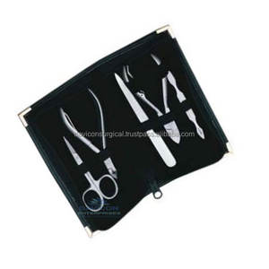 Ensemble d'outils professionnels de manucure en acier inoxydable, kit de manucure à la main par DAVICON notamment - Product Image 4