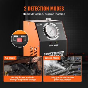 Detector de Fugas de Humo EVAP de Doble Modo, Bomba de Aire Automotriz, Manómetro, Probador de Vacío Integrado, Herramientas de Diagnóstico - Product Image 4